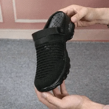 AS Dámské Air Cushion Platform Mesh Mules Sneaker Sandály