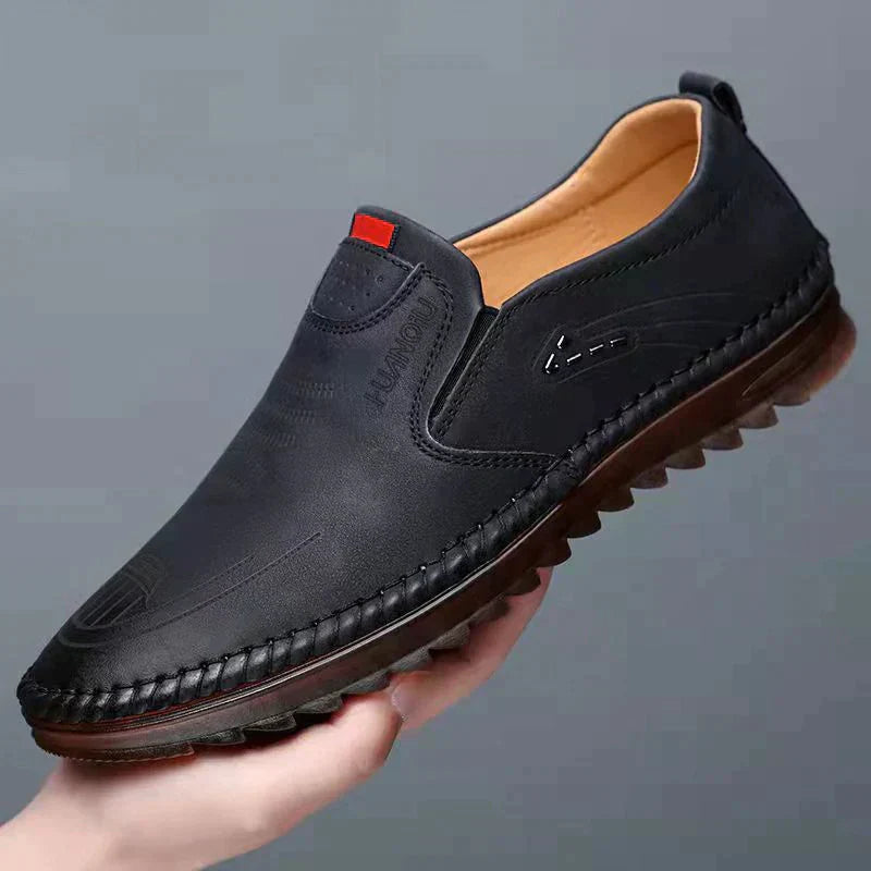 AS | Příležitostné pánské boty z měkké kůže Slip-On