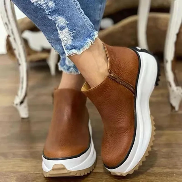 Ortopedyczne Sneakersy Inspirowane Stylem Vintage