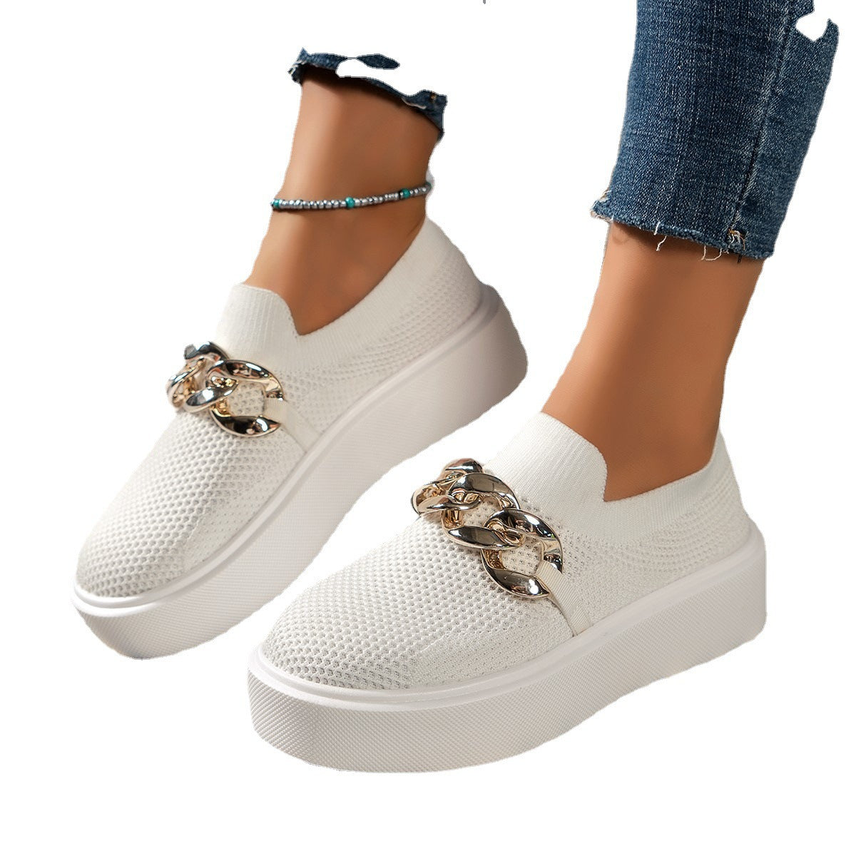 Eleganckie Ortopedyczne Buty z Unikalnym Wzorem