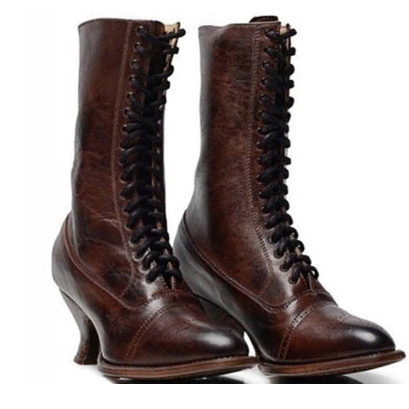 Ortopedyczne Kozaki Inspirowane Stylem Vintage