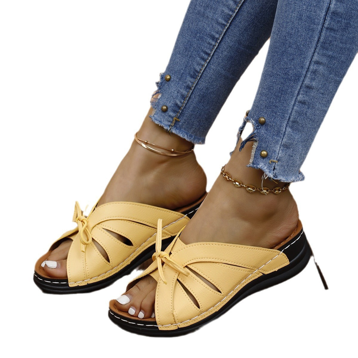 Eleganckie Ortopedyczne Buty z Unikalnym Wzorem