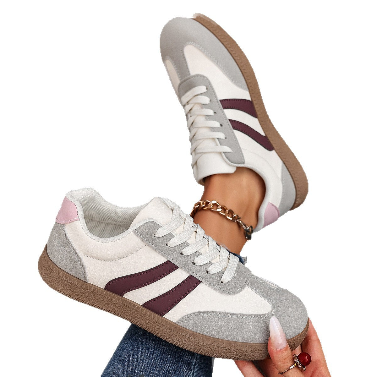 Pełne Wdzięku Ortopedyczne Sneakersy w Nowoczesnym Stylu