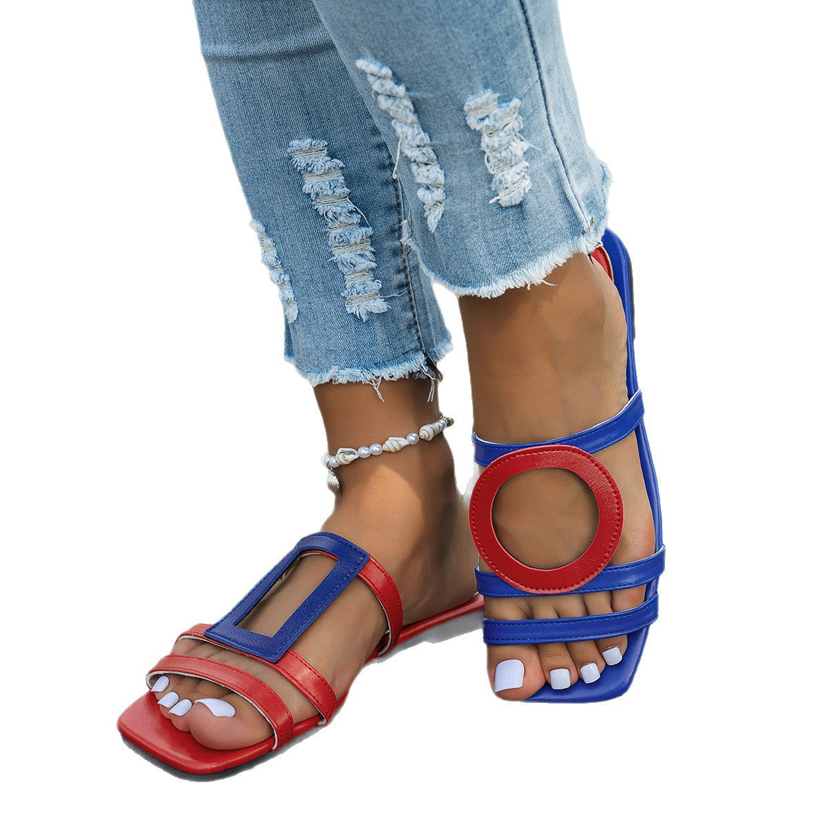 Eleganckie Ortopedyczne Buty z Unikalnym Wzorem