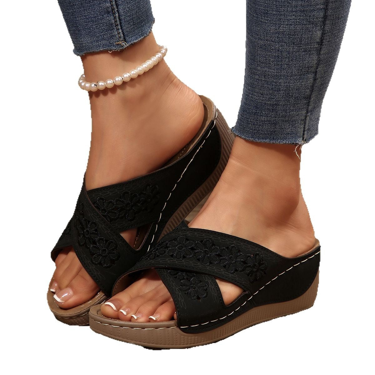 Wygodne Ortopedyczne Sandały na Co Dzień