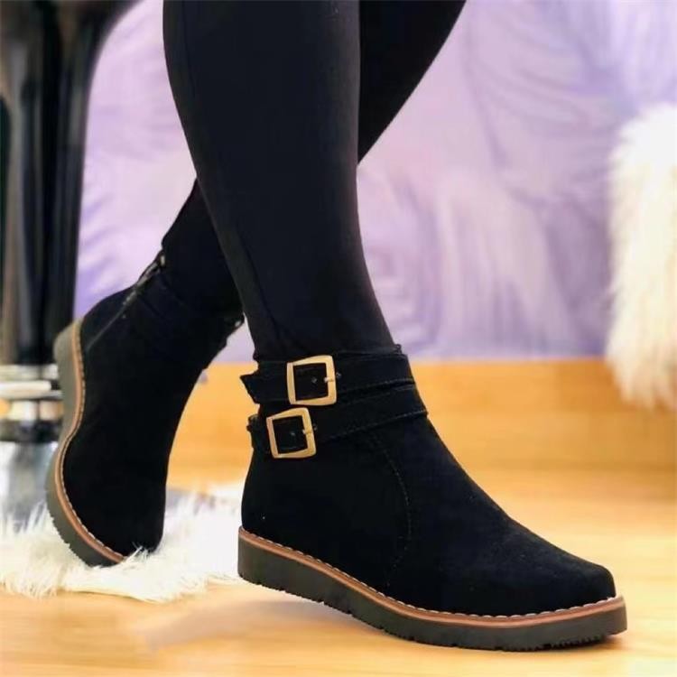 Eleganckie Ortopedyczne Kozaki z Unikalnym Wzorem