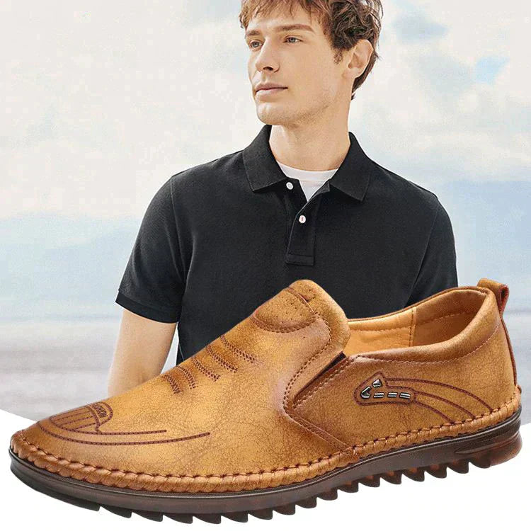 AS | Příležitostné pánské boty z měkké kůže Slip-On