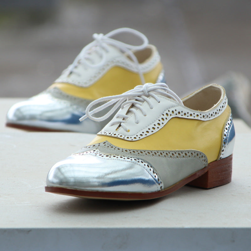 Eleganckie Ortopedyczne Buty z Unikalnym Wzorem