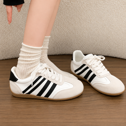 Eleganckie Ortopedyczne Sneakersy z Unikalnym Wzorem