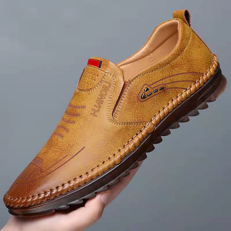 AS | Příležitostné pánské boty z měkké kůže Slip-On