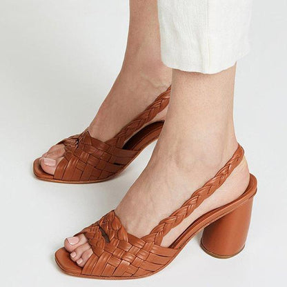 AS | Elegantní vysoké podpatky Vintage sandály