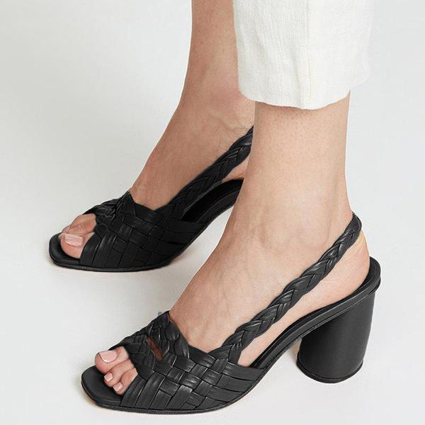 AS | Elegantní vysoké podpatky Vintage sandály
