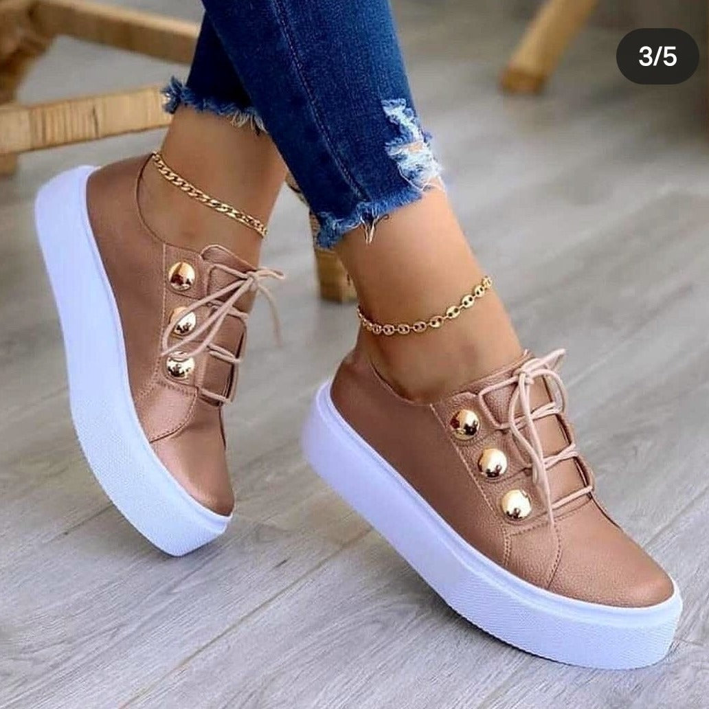 Eleganckie Ortopedyczne Buty z Unikalnym Wzorem