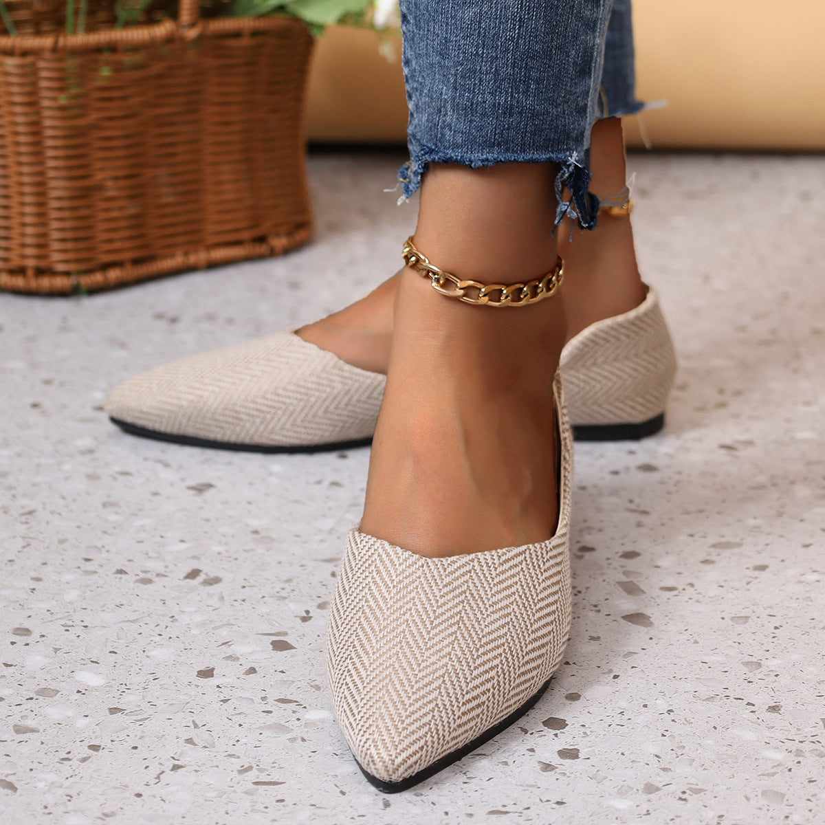Eleganckie Ortopedyczne Buty z Unikalnym Wzorem