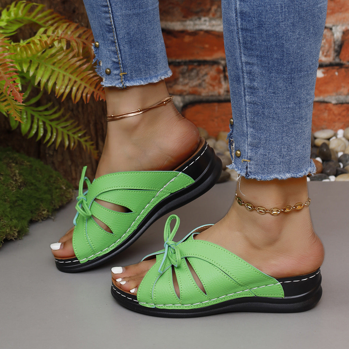 Eleganckie Ortopedyczne Buty z Unikalnym Wzorem