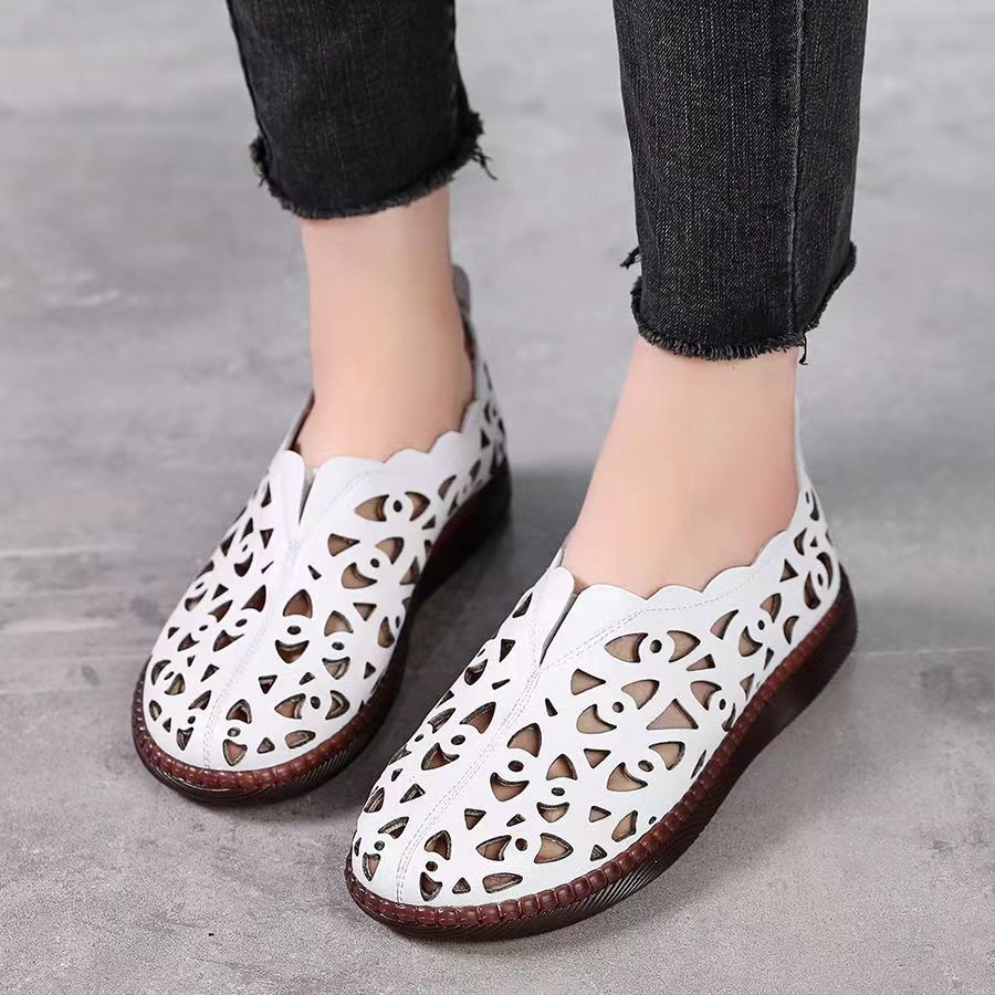 Eleganckie Ortopedyczne Buty z Unikalnym Wzorem