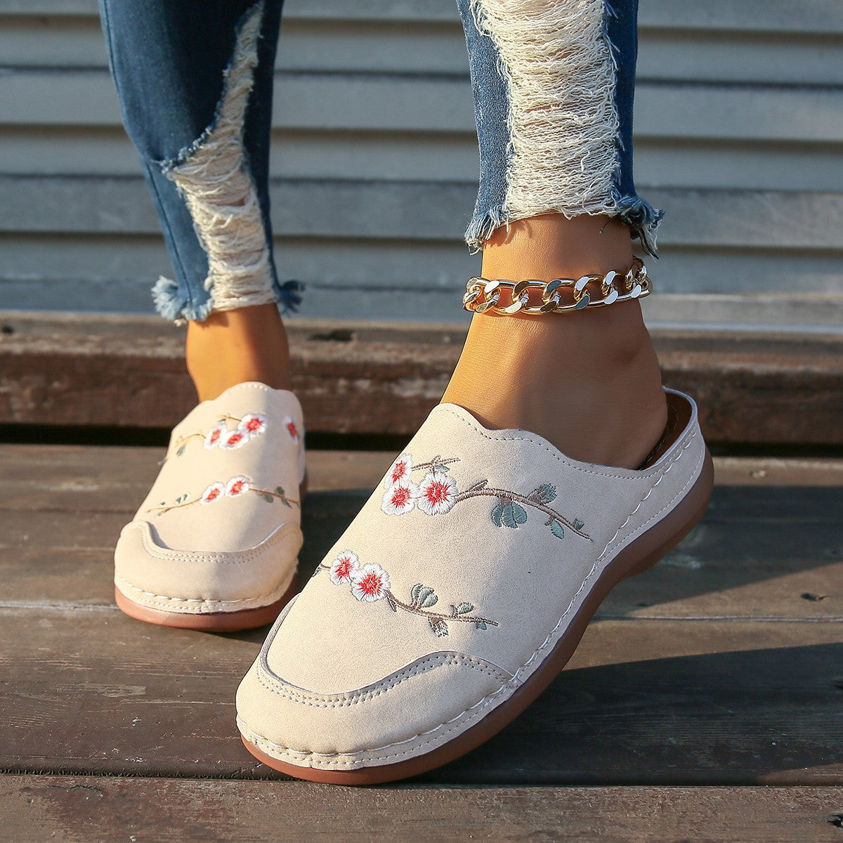 Eleganckie Ortopedyczne Buty z Unikalnym Wzorem
