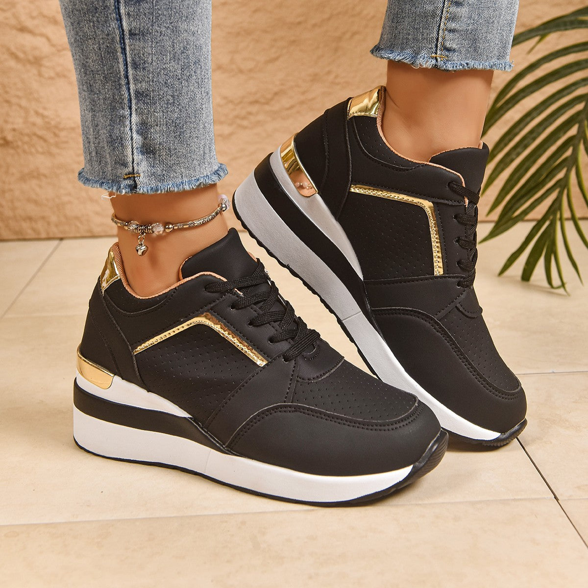 Pełne Wdzięku Ortopedyczne Sneakersy w Nowoczesnym Stylu