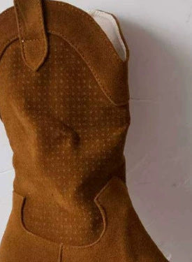 Eleganckie Ortopedyczne Kozaki z Unikalnym Wzorem