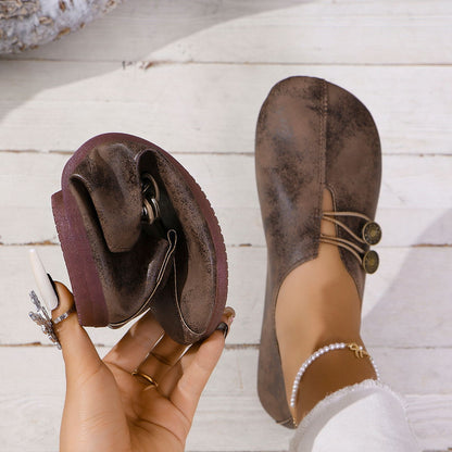 Eleganckie Ortopedyczne Buty z Unikalnym Wzorem