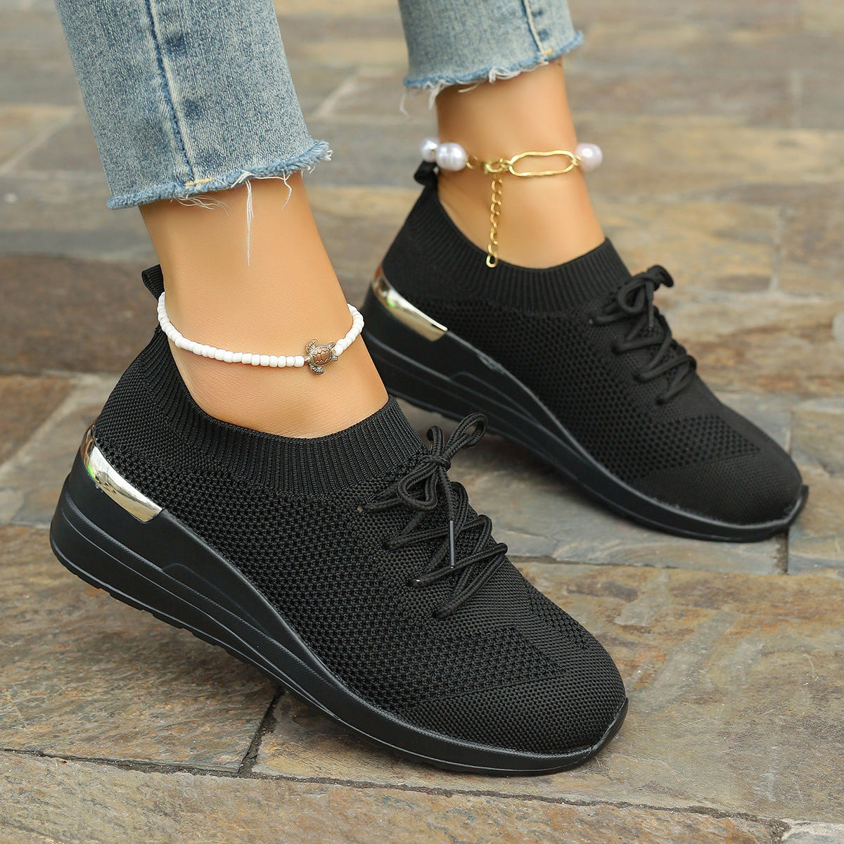 Eleganckie Ortopedyczne Buty z Unikalnym Wzorem
