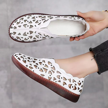 Eleganckie Ortopedyczne Buty z Unikalnym Wzorem
