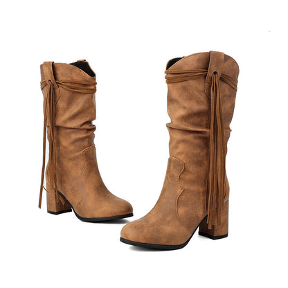 Ortopedyczne Kozaki Inspirowane Stylem Vintage