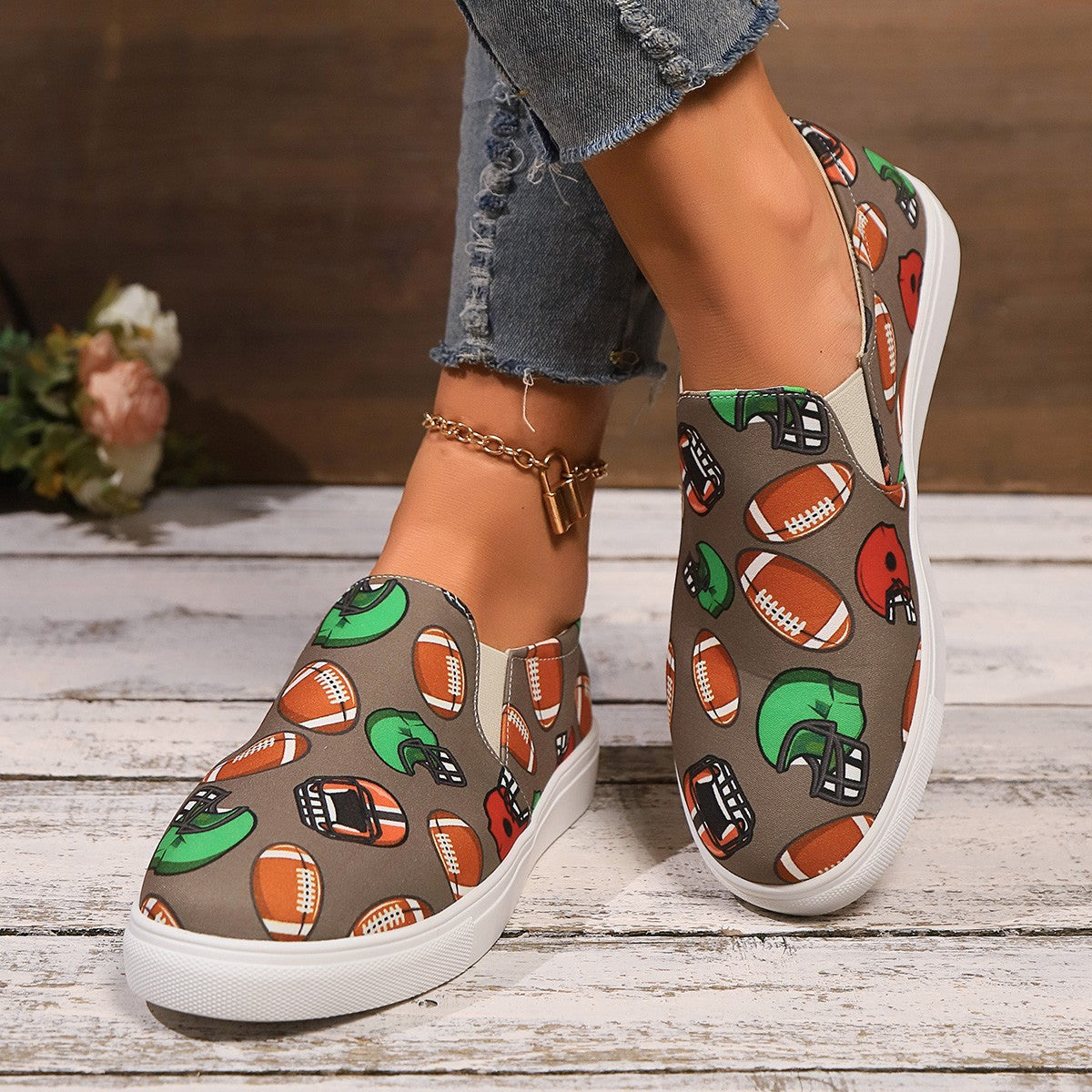 Eleganckie Ortopedyczne Buty z Unikalnym Wzorem
