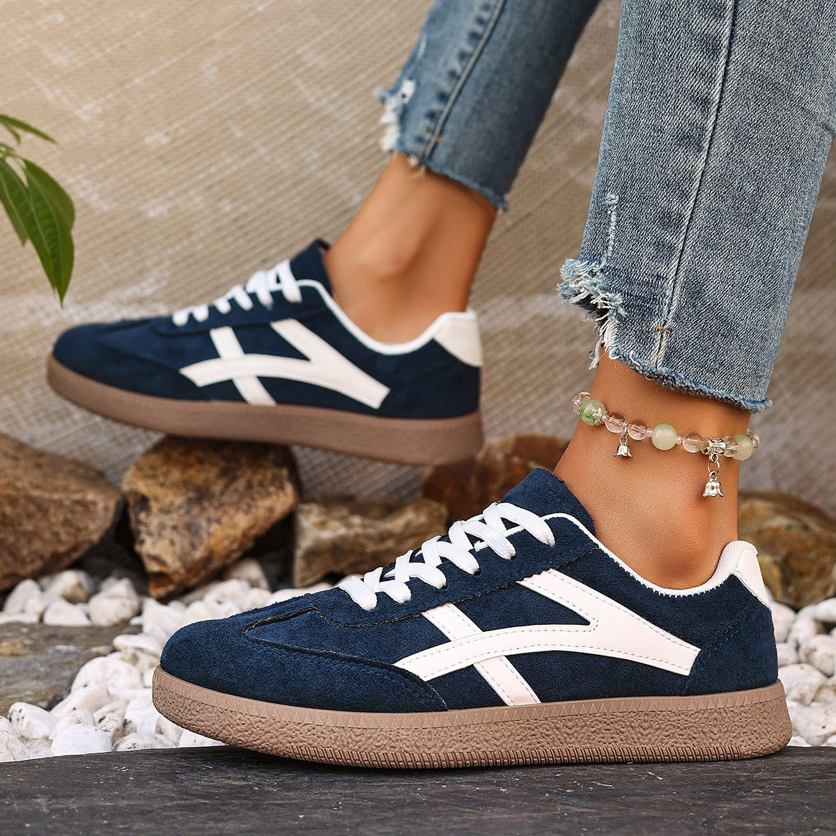 Ortopedyczne Sneakersy Inspirowane Stylem Vintage