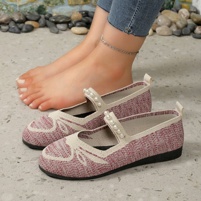 Eleganckie Ortopedyczne Buty z Unikalnym Wzorem