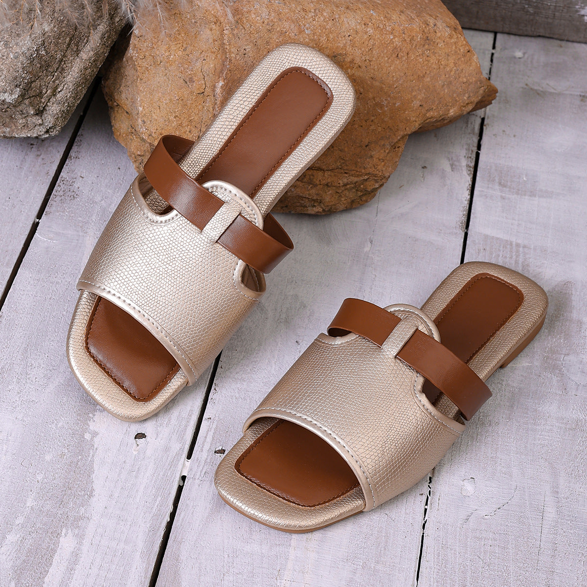 Eleganckie Ortopedyczne Buty z Unikalnym Wzorem