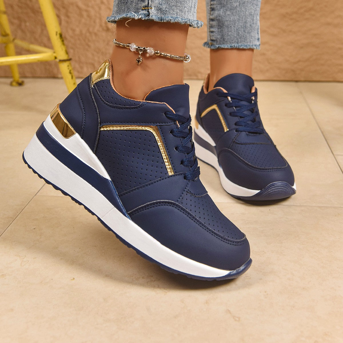 Pełne Wdzięku Ortopedyczne Sneakersy w Nowoczesnym Stylu