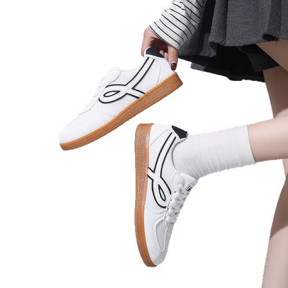 Eleganckie Ortopedyczne Sneakersy z Unikalnym Wzorem