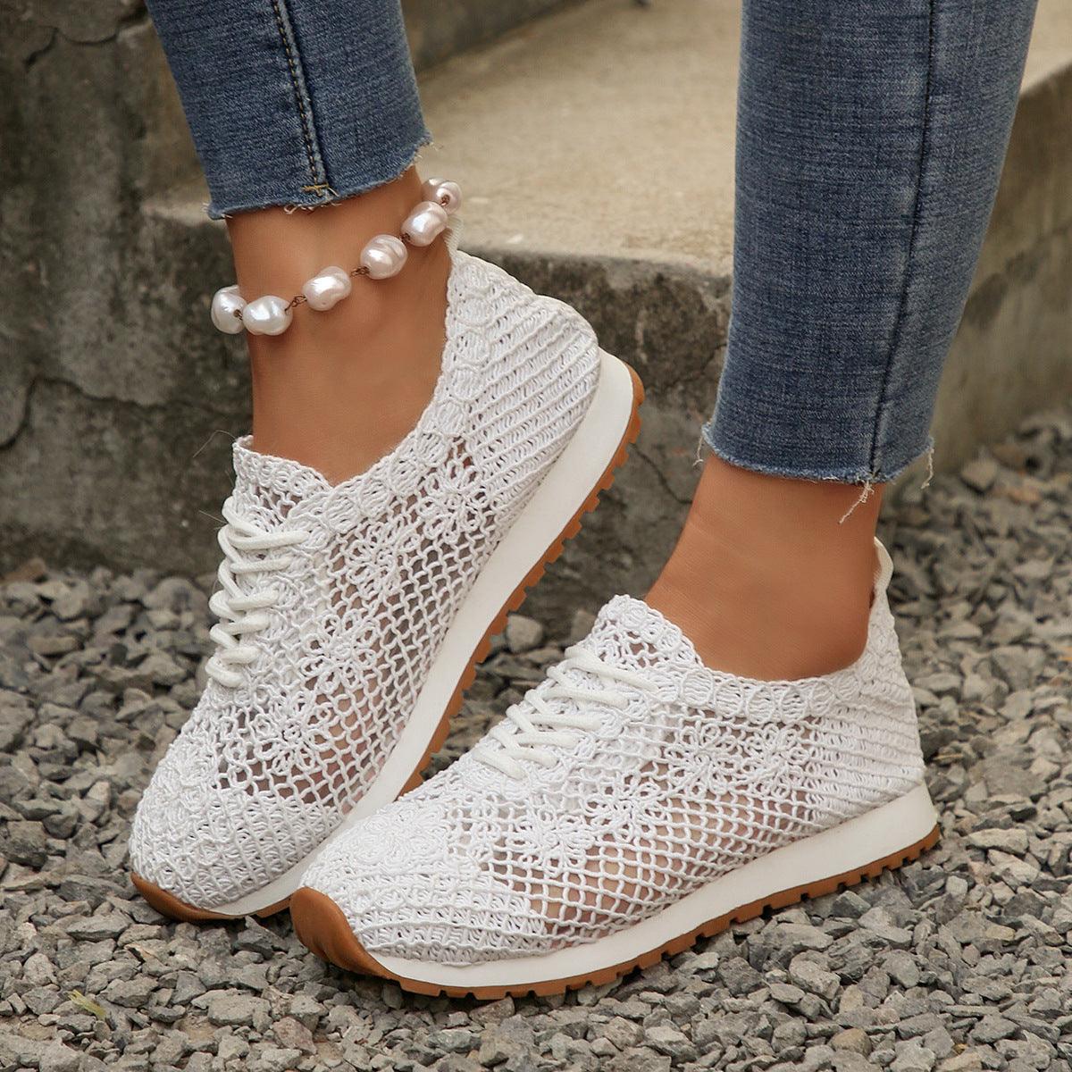Eleganckie Ortopedyczne Sneakersy na Każdy Krok