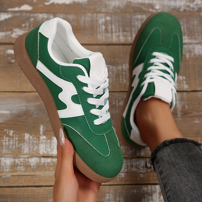 Eleganckie Ortopedyczne Sneakersy z Unikalnym Wzorem
