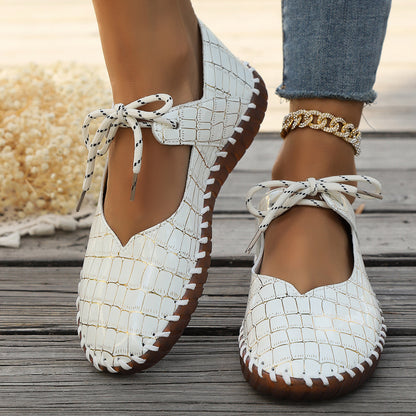 Eleganckie Ortopedyczne Buty z Unikalnym Wzorem