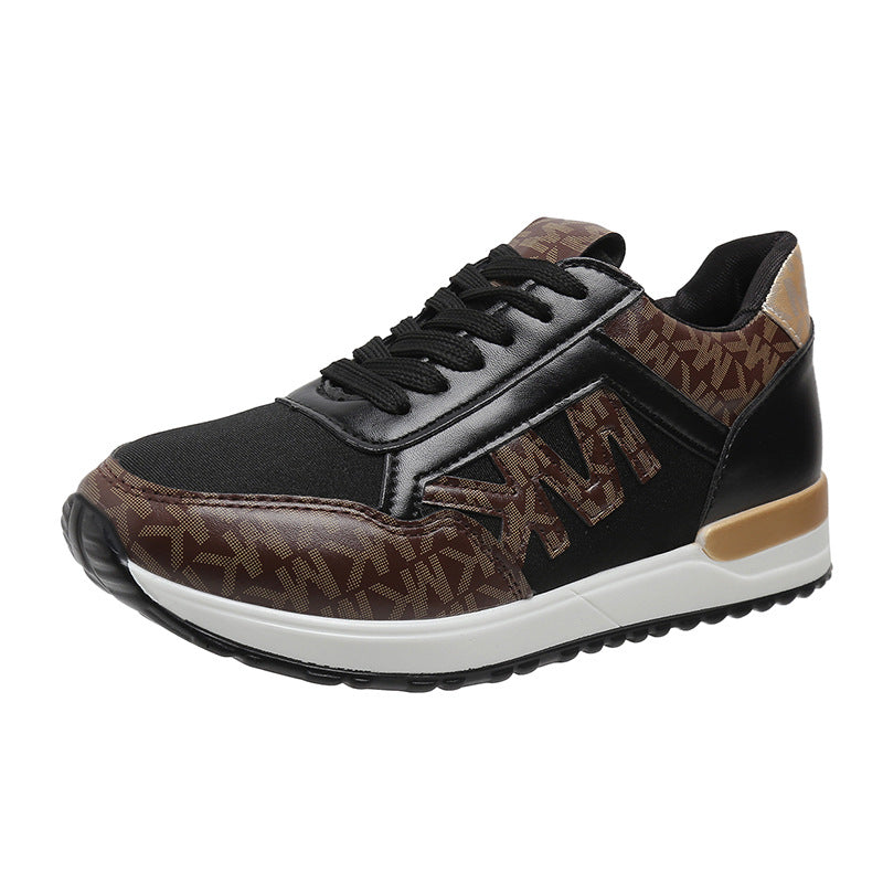 Eleganckie Ortopedyczne Sneakersy z Unikalnym Wzorem