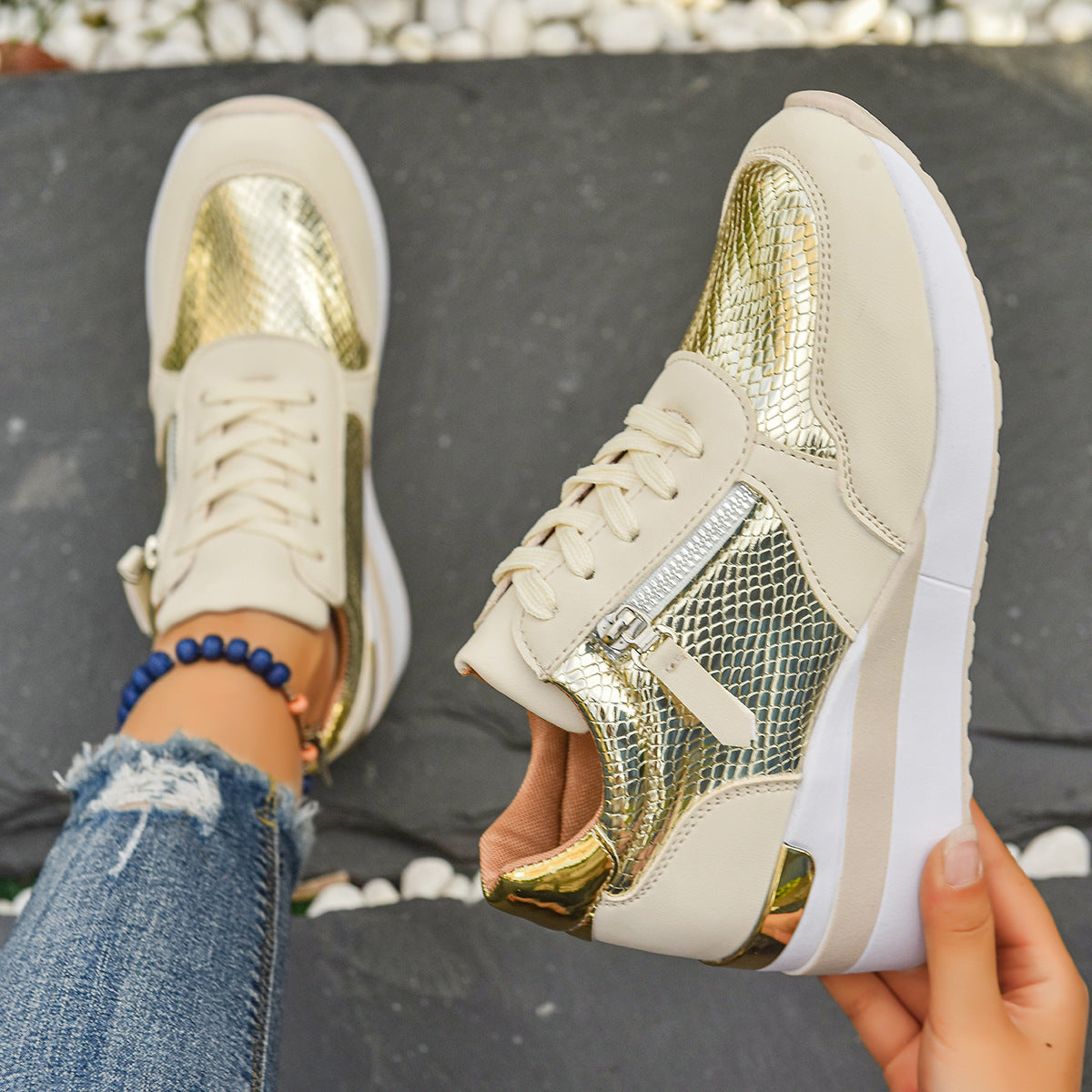 Wygodne Ortopedyczne Sneakersy na Co Dzień
