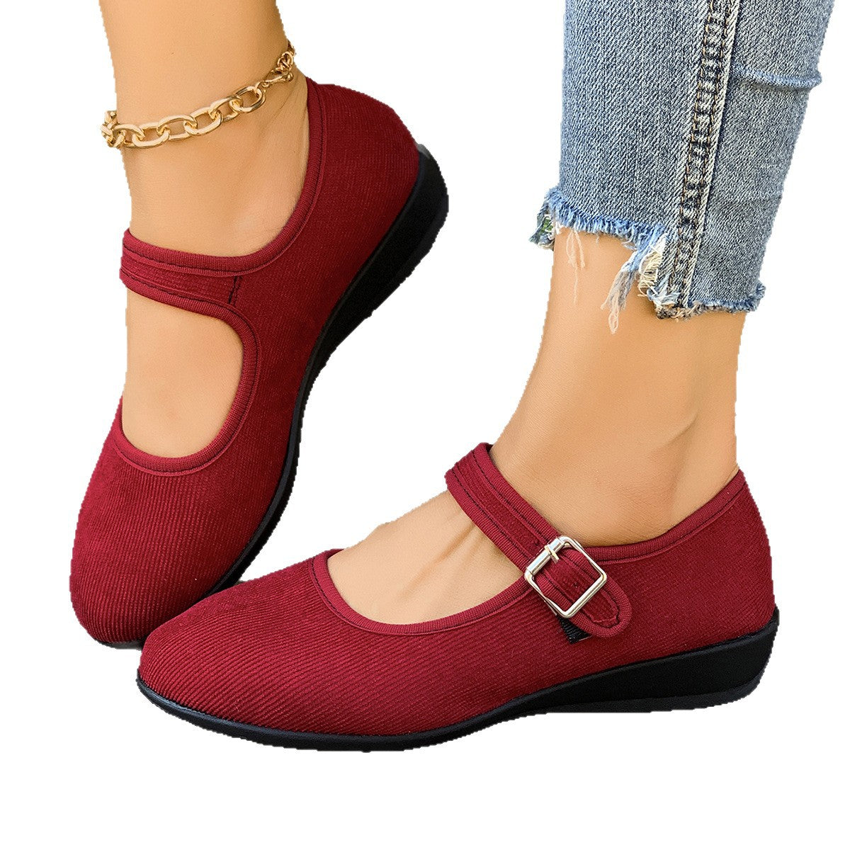 Eleganckie Ortopedyczne Buty z Unikalnym Wzorem