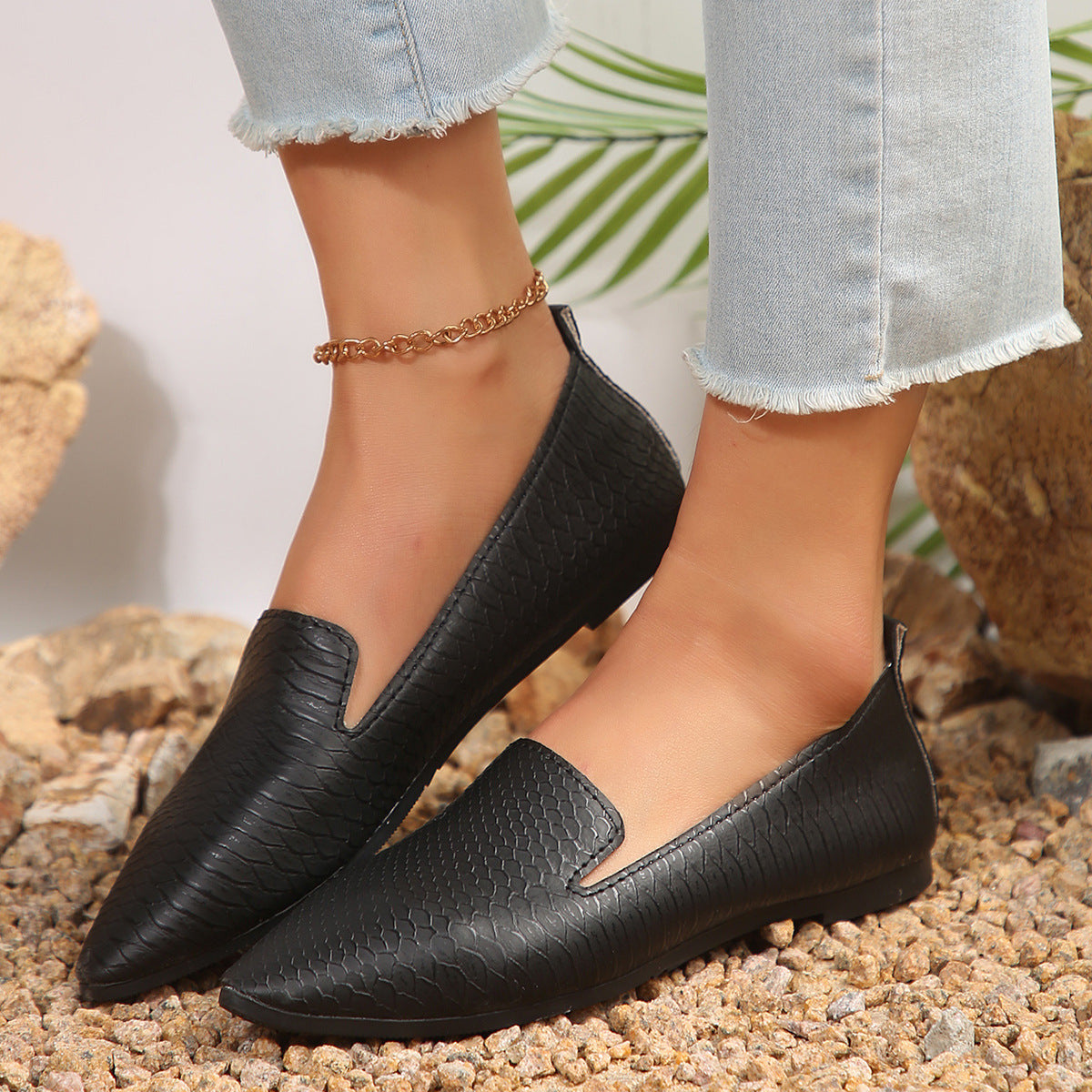 Eleganckie Ortopedyczne Buty z Unikalnym Wzorem