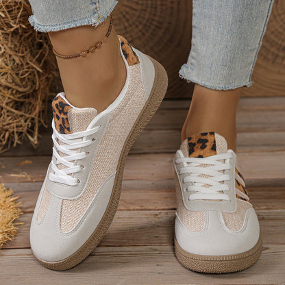 Eleganckie Ortopedyczne Sneakersy z Unikalnym Wzorem