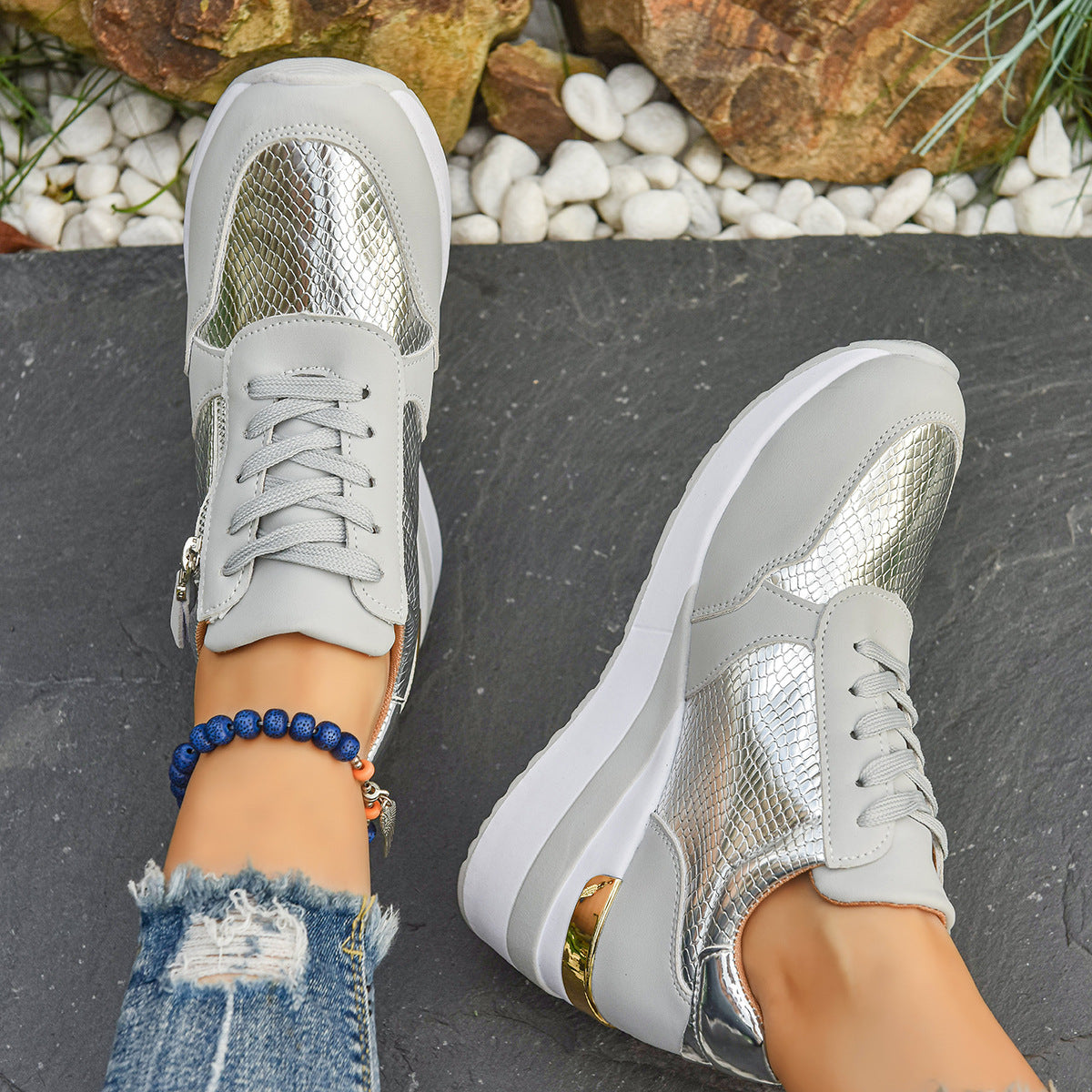 Wygodne Ortopedyczne Sneakersy na Co Dzień