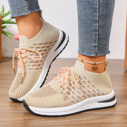 Eleganckie Ortopedyczne Sneakersy z Unikalnym Wzorem