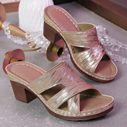 Eleganckie Ortopedyczne Buty z Unikalnym Wzorem