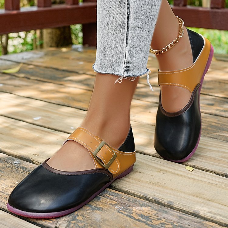 Eleganckie Ortopedyczne Buty z Unikalnym Wzorem