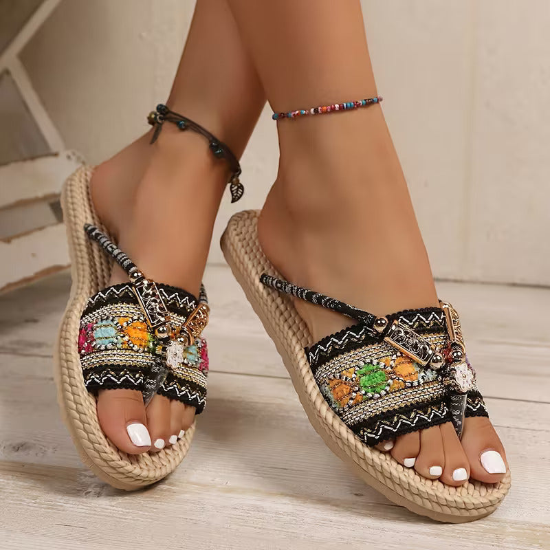 Eleganckie Ortopedyczne Buty z Unikalnym Wzorem