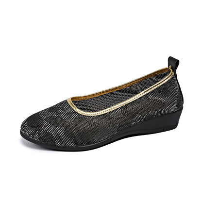 Eleganckie Ortopedyczne Buty z Unikalnym Wzorem