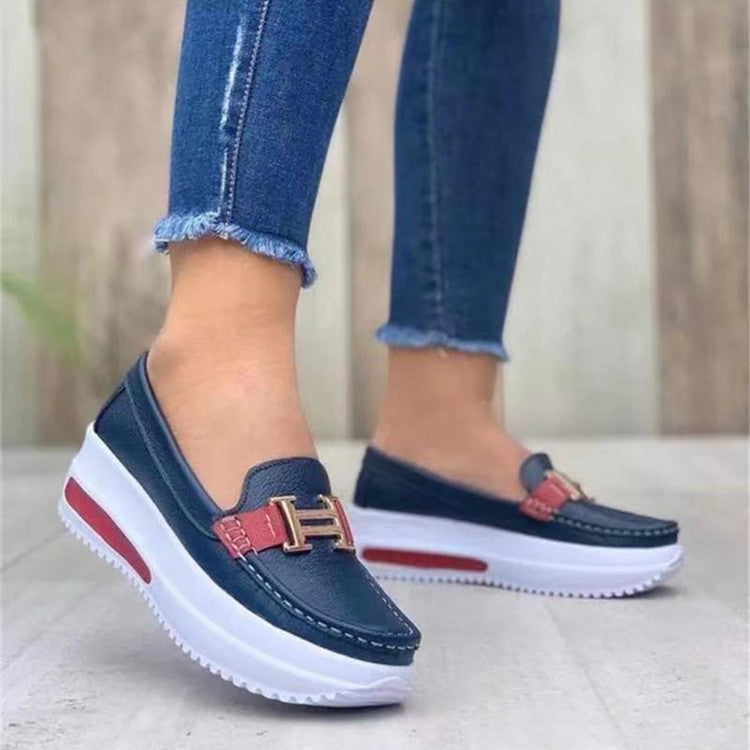 Eleganckie Ortopedyczne Buty z Unikalnym Wzorem