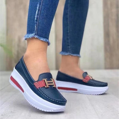 Eleganckie Ortopedyczne Buty z Unikalnym Wzorem
