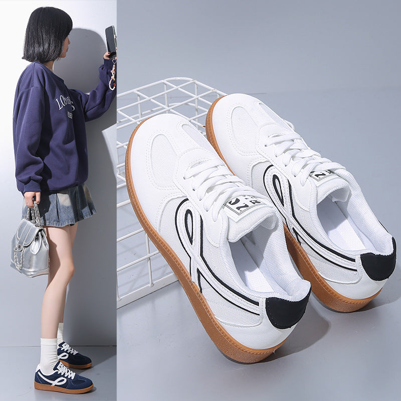 Eleganckie Ortopedyczne Sneakersy z Unikalnym Wzorem
